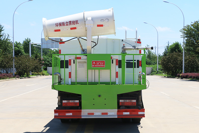 純電動(dòng)多功能抑塵車（方罐） 6.5方（霧炮30~40米）