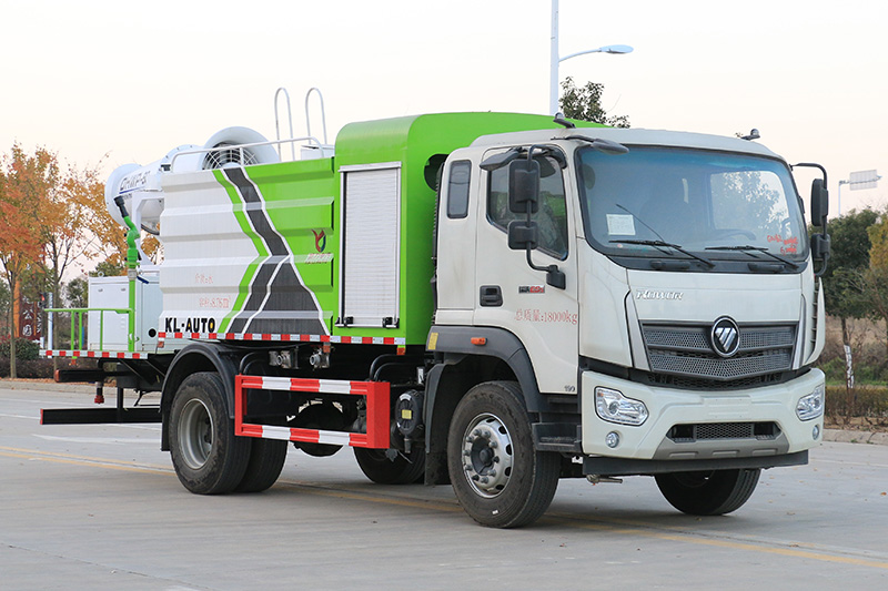 福田瑞沃ES7抑塵車（方罐）11.5方（霧炮30~100米）