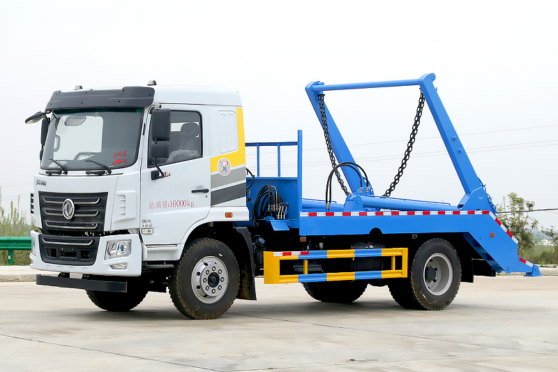 東風(fēng)華神KL5擺臂式垃圾車  8方 10方垃圾箱
