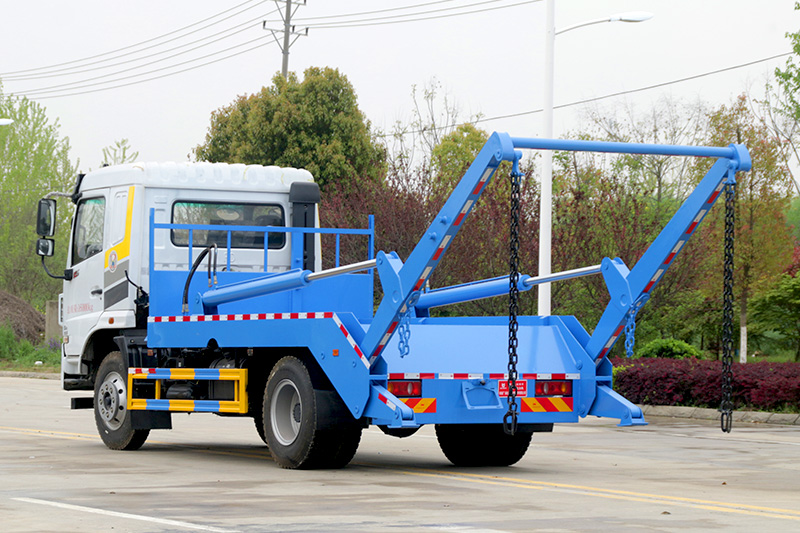 東風(fēng)華神KL5擺臂式垃圾車  8方 10方垃圾箱