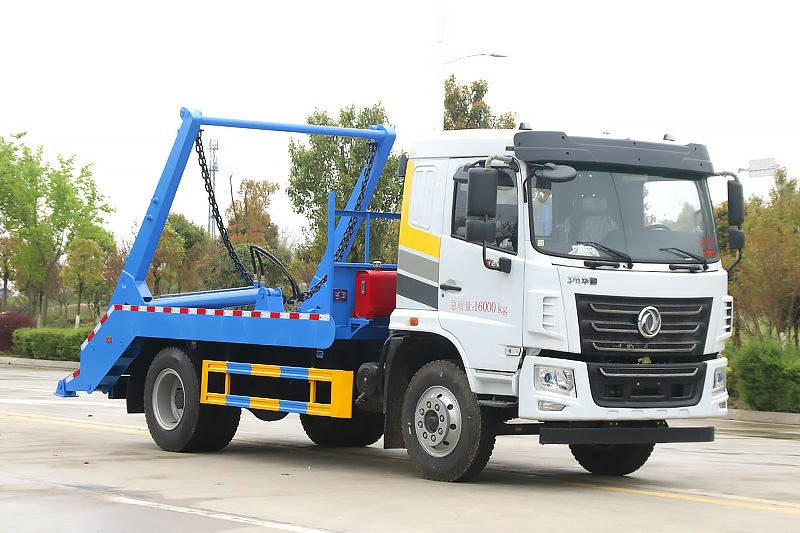 東風(fēng)華神KL5擺臂式垃圾車  8方 10方垃圾箱
