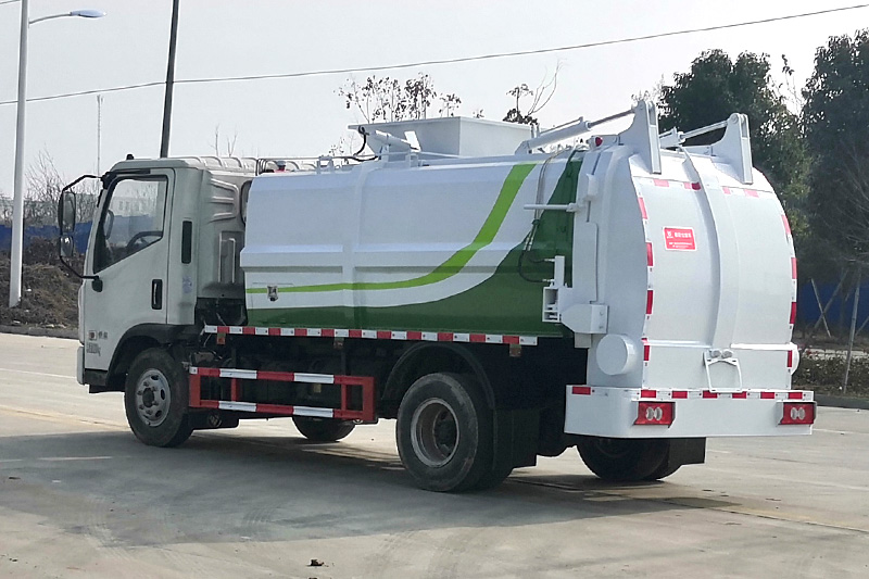 福田領航餐廚垃圾車 6方 8方-方罐