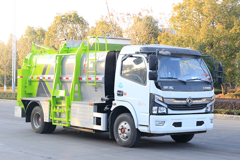 凱普特純電動餐廚垃圾車 8方-方罐