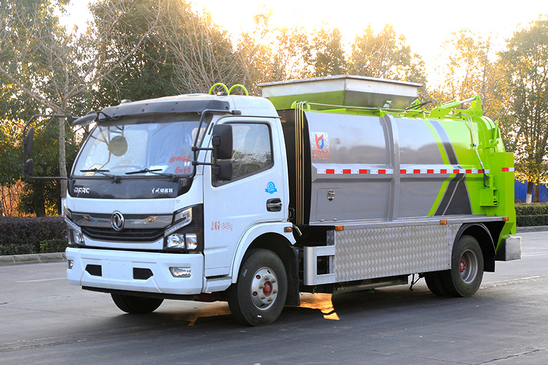 凱普特純電動餐廚垃圾車 8方-方罐