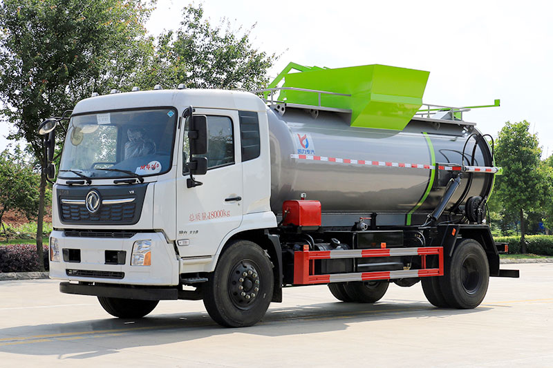 東風(fēng)天錦12方餐廚垃圾車（4700） 12方 圓罐