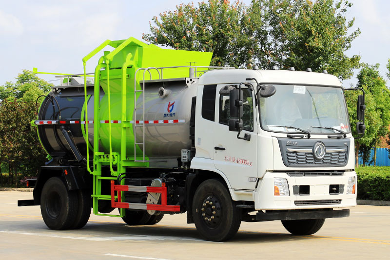 東風(fēng)天錦12方餐廚垃圾車（4700） 12方 圓罐