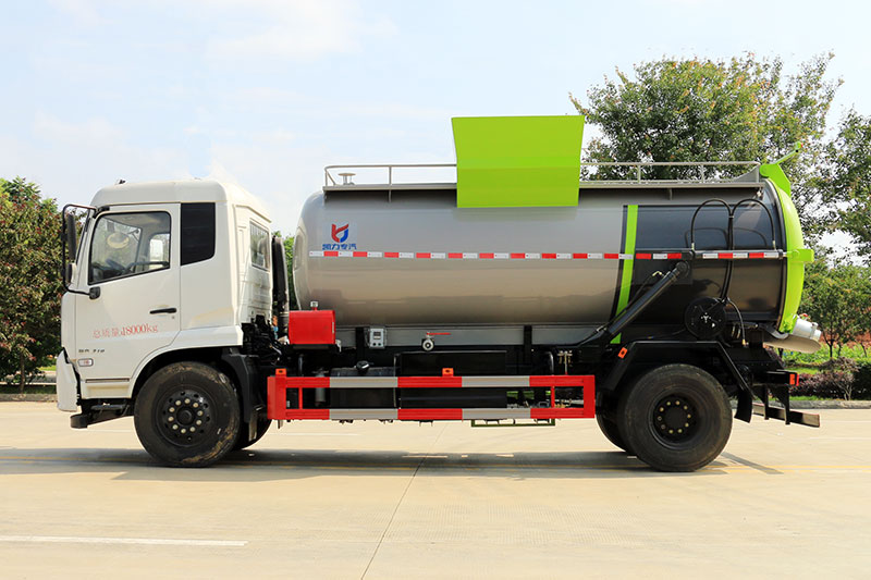 東風(fēng)天錦12方餐廚垃圾車（4700） 12方 圓罐