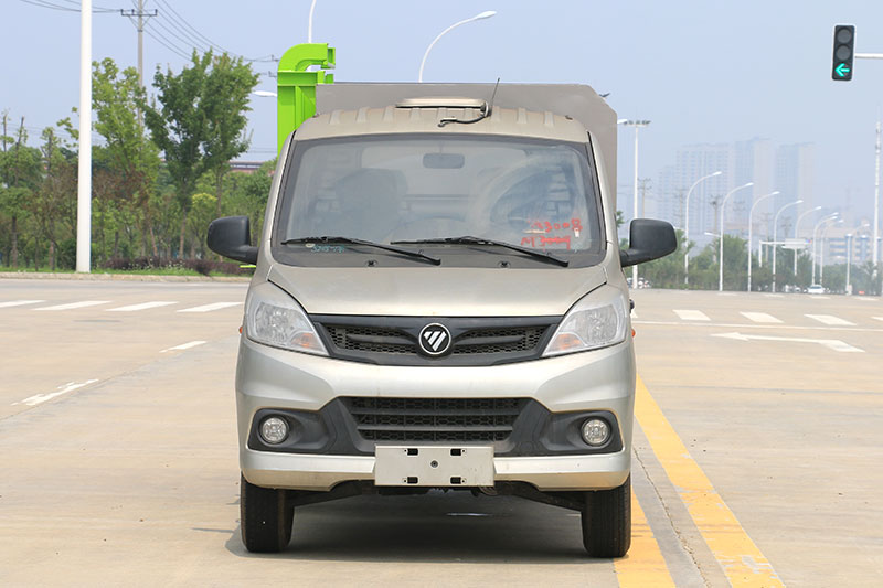 福田祥菱側裝掛桶自卸式垃圾車 3方
