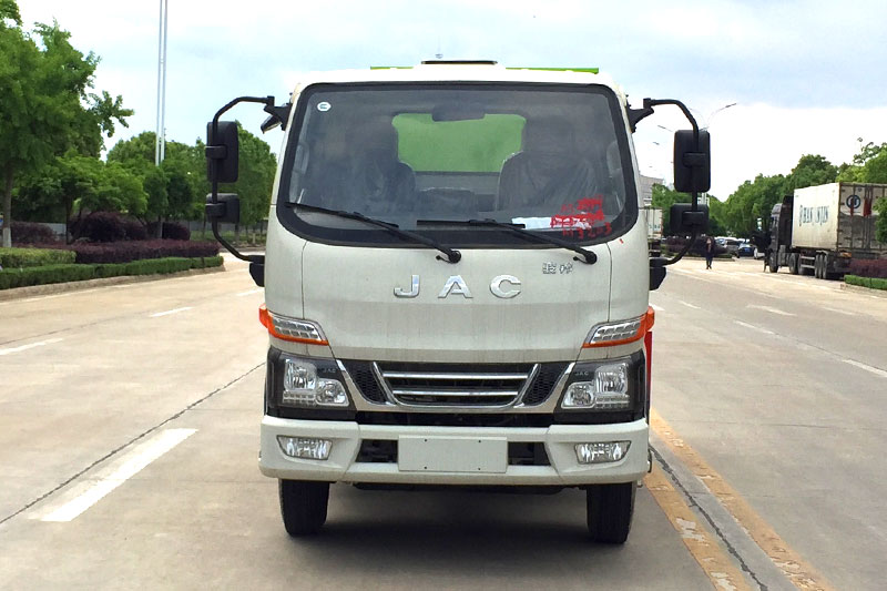 江淮駿鈴V3側裝掛桶自卸式垃圾車 5方
