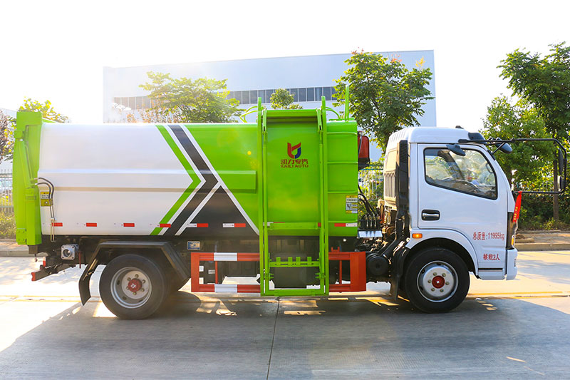 東風(fēng)D7側(cè)裝壓縮垃圾車 10.5方