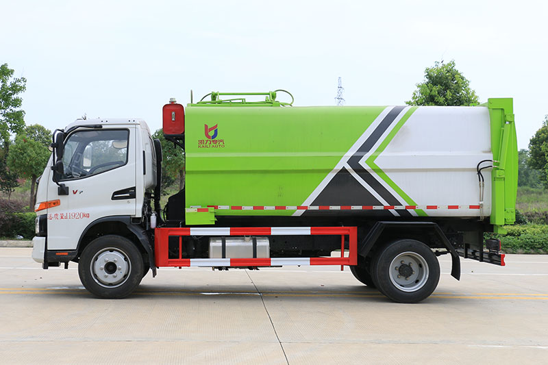 江淮側(cè)裝壓縮垃圾車 10.5方