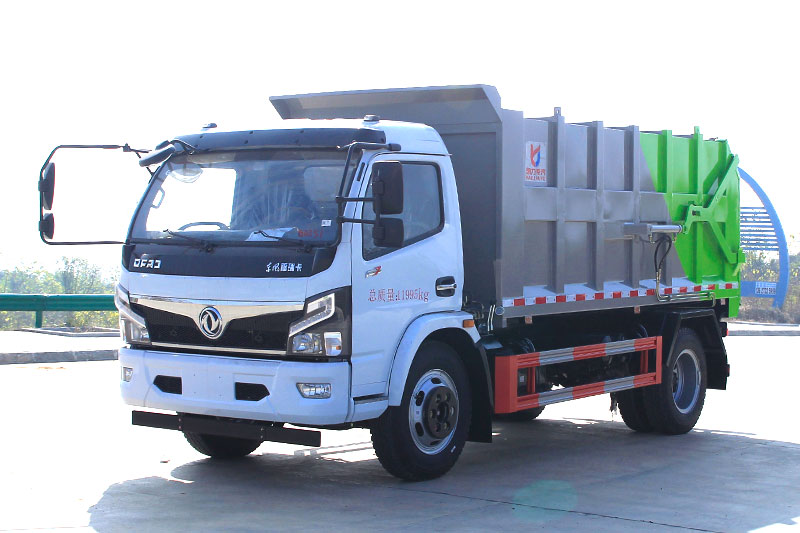 東風大福瑞卡對接垃圾車 10方