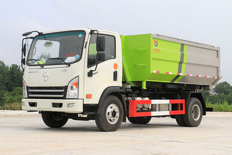 大運藍牌 套臂垃圾車 5方生活垃圾箱 建筑垃圾箱