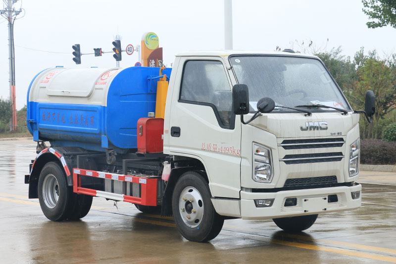 江鈴勾臂垃圾車 3方生活垃圾箱