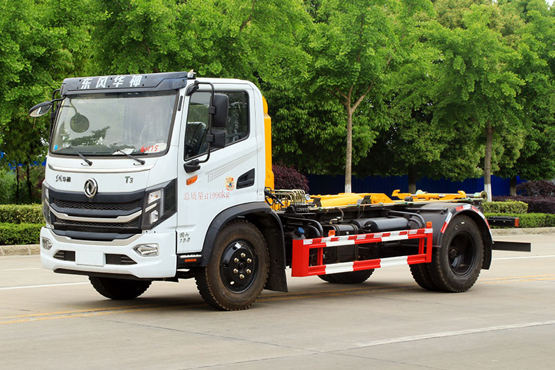 東風T3套臂垃圾車 7方建筑垃圾箱