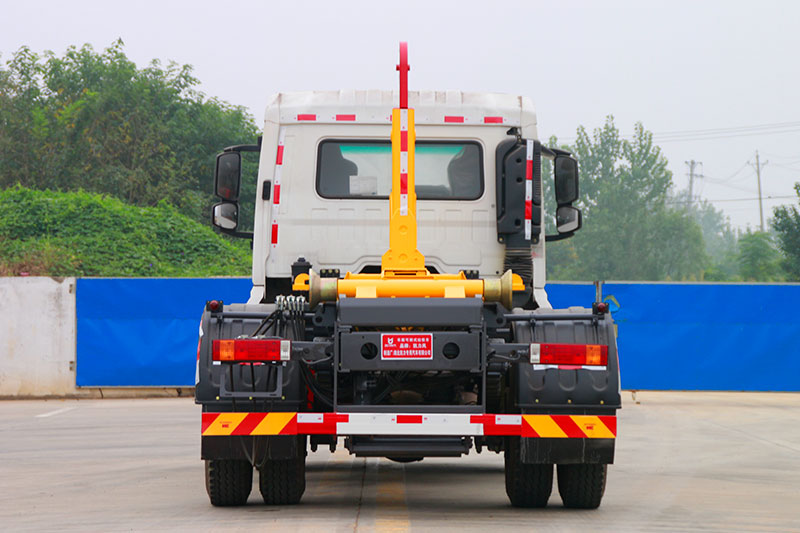 陜汽軒德套臂垃圾車 12方