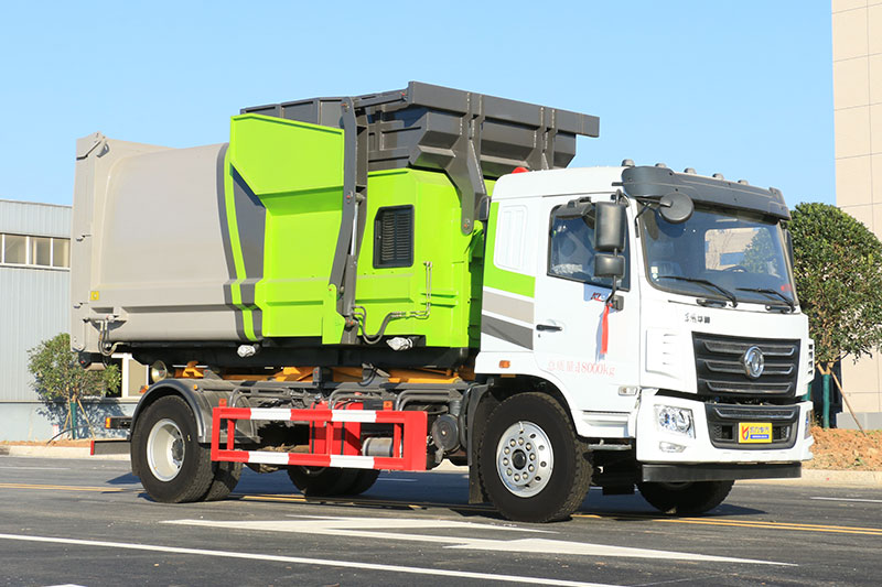東風華神KL5套臂垃圾車 13方