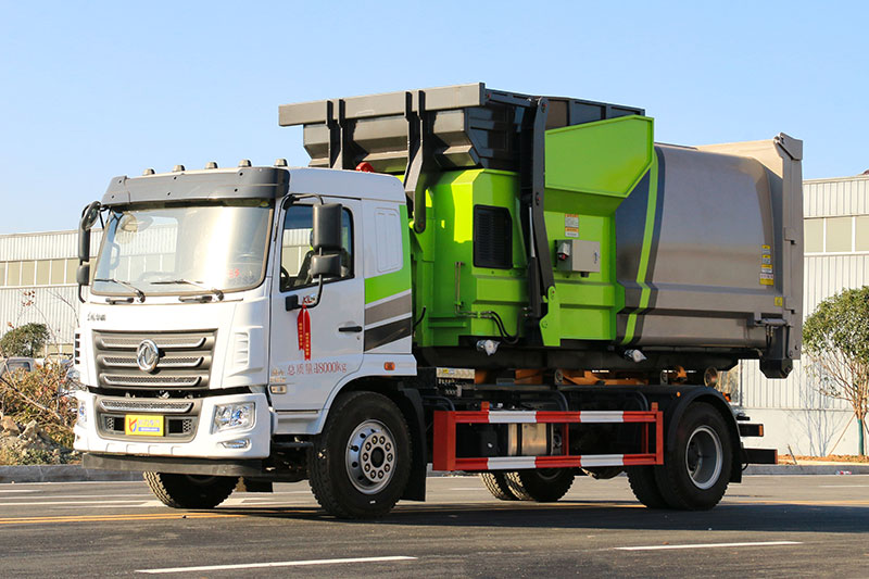 東風華神KL5套臂垃圾車 13方