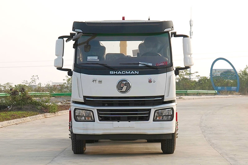 陜汽后雙橋套臂垃圾車 20方