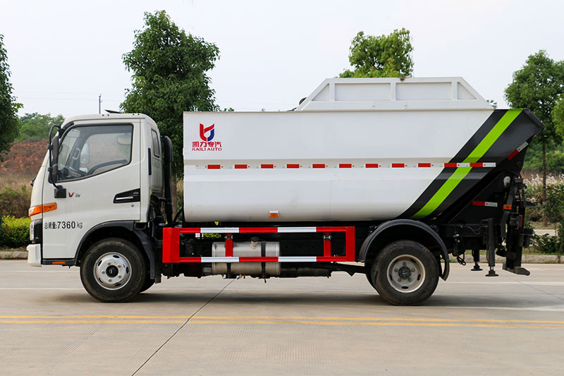 江淮駿玲無泄漏垃圾車 7方