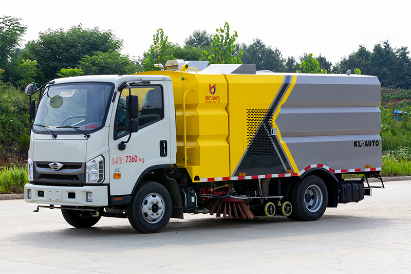 福田H2洗掃車   2.5垃圾箱  3方清水箱