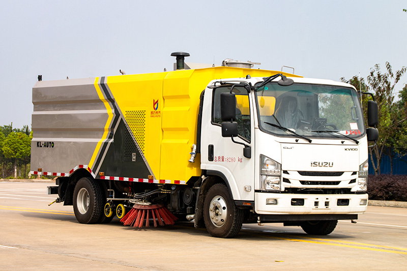 五十鈴洗掃車  5垃圾箱  4方清水箱