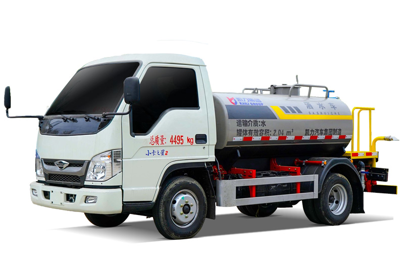 新款福田小卡2灑水車 2.5方